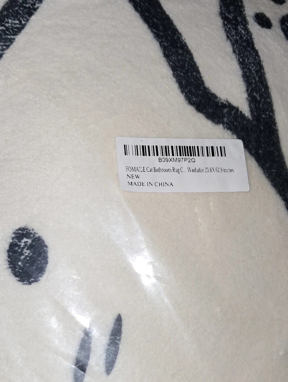 NWT Cute Cat Rug Runner 23.6